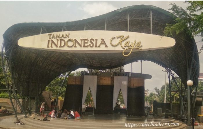 Panggung Budaya di Taman Indonesia Kaya