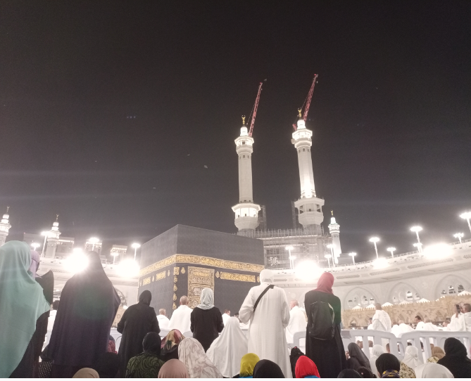 At Masjidil Haram 