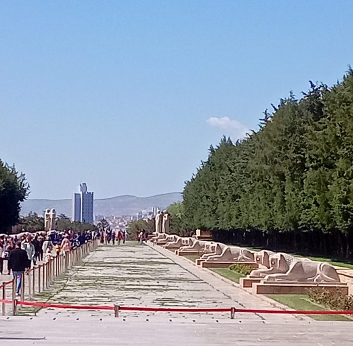 Lion Road at Anitkabir Attaturk 